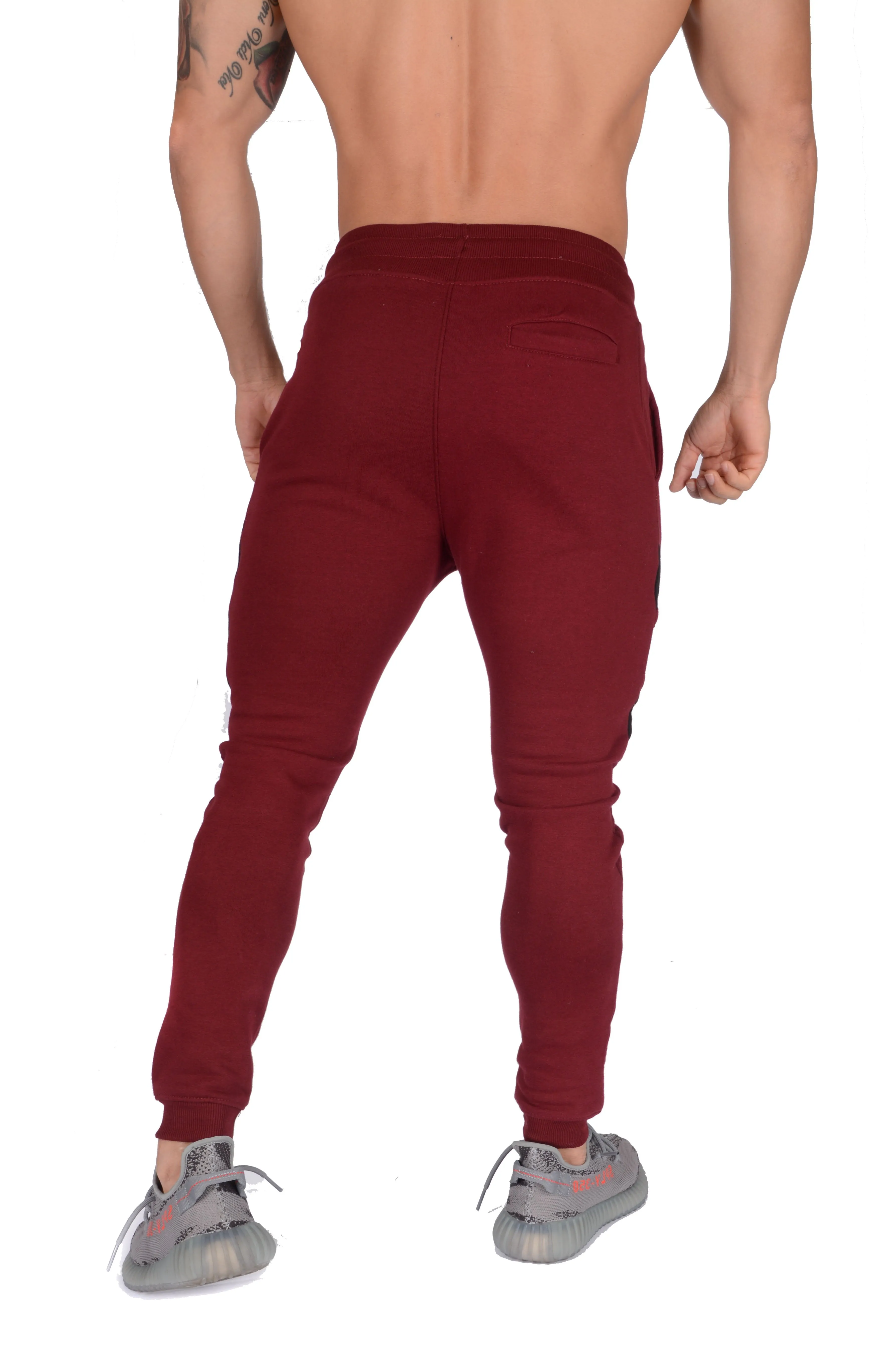 YoungLA 3 Stripe Fitted Jogger Pants 221
