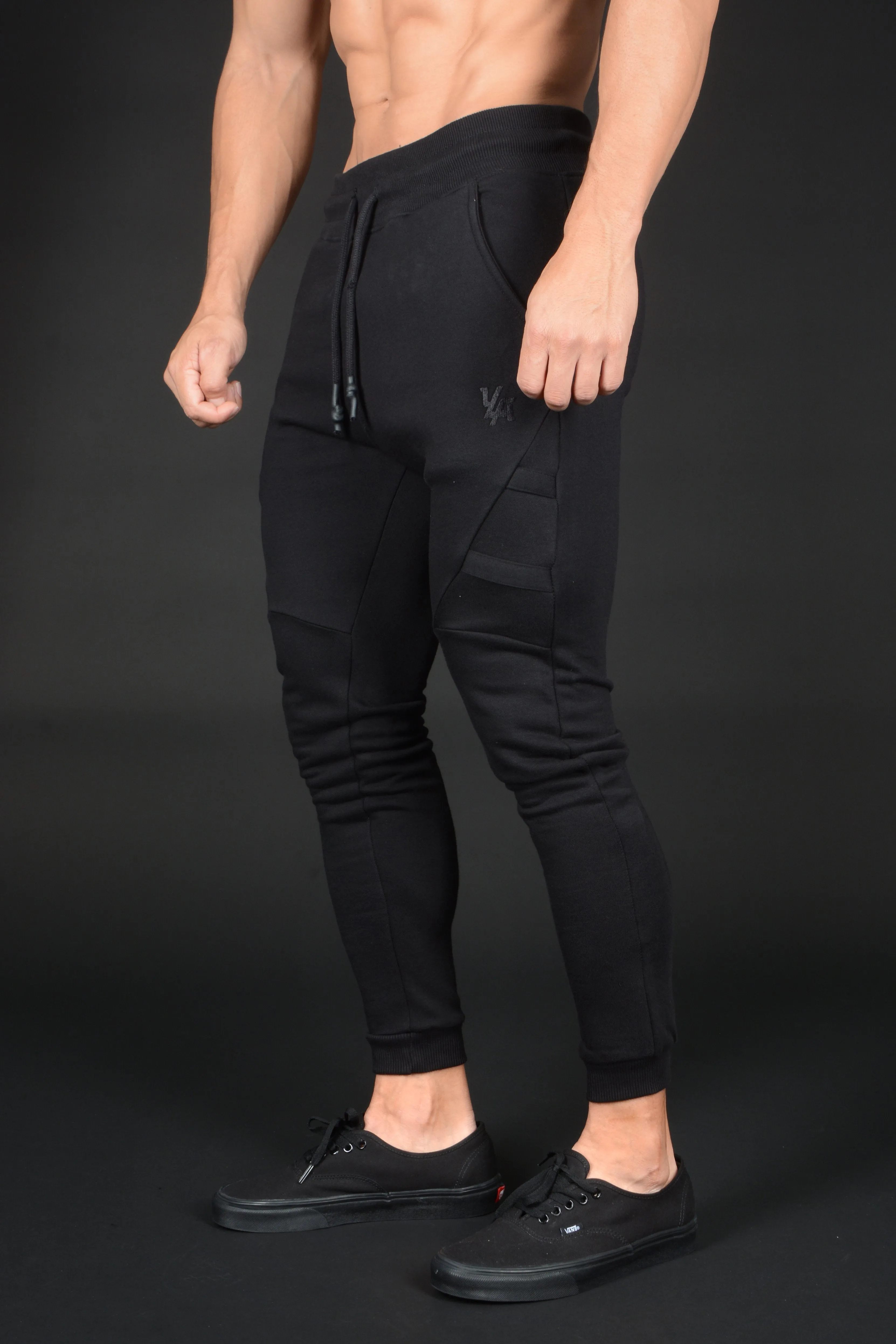 YoungLA 3 Stripe Fitted Jogger Pants 221