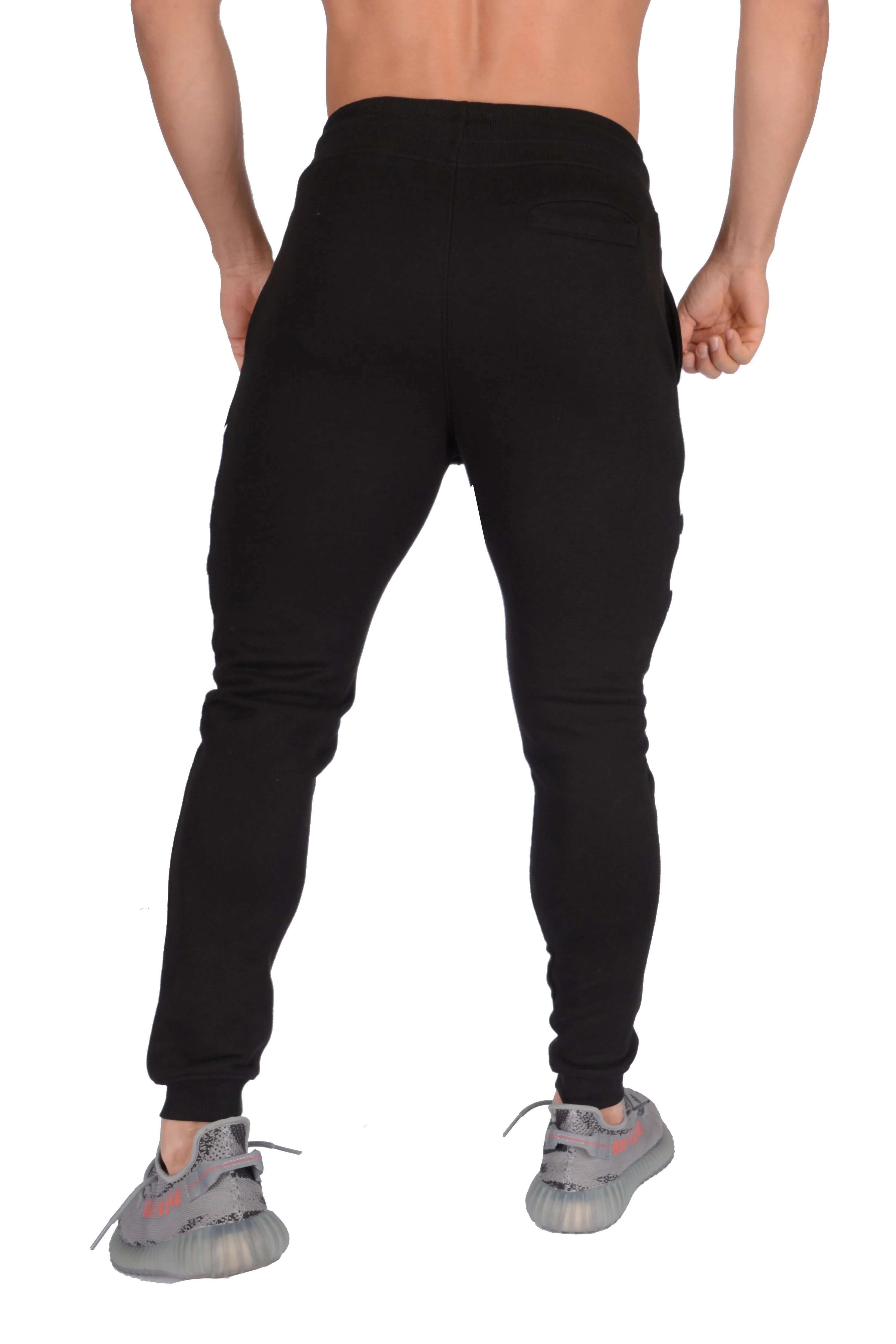 YoungLA 3 Stripe Fitted Jogger Pants 221